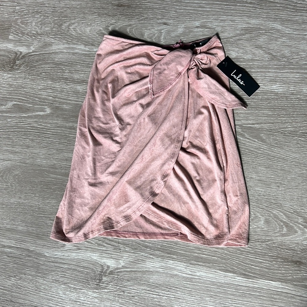 COPY - Pink Wrap Skirt